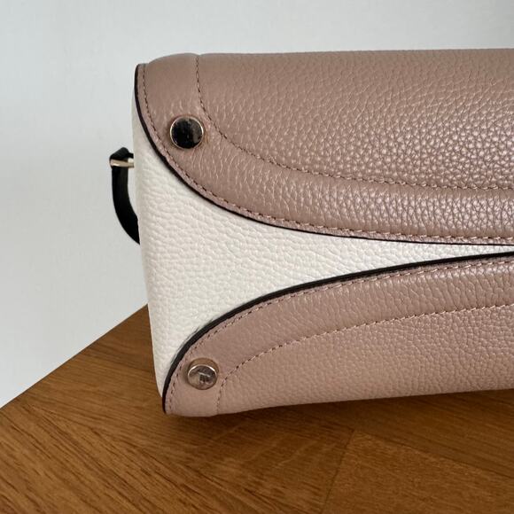 Kate Spade Knott Colorblocked Commuter Bag Kraft Paper Multi - Picture 9 of 11